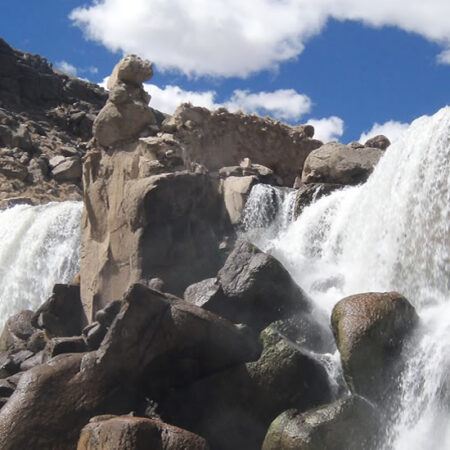 The Pillones Waterfall